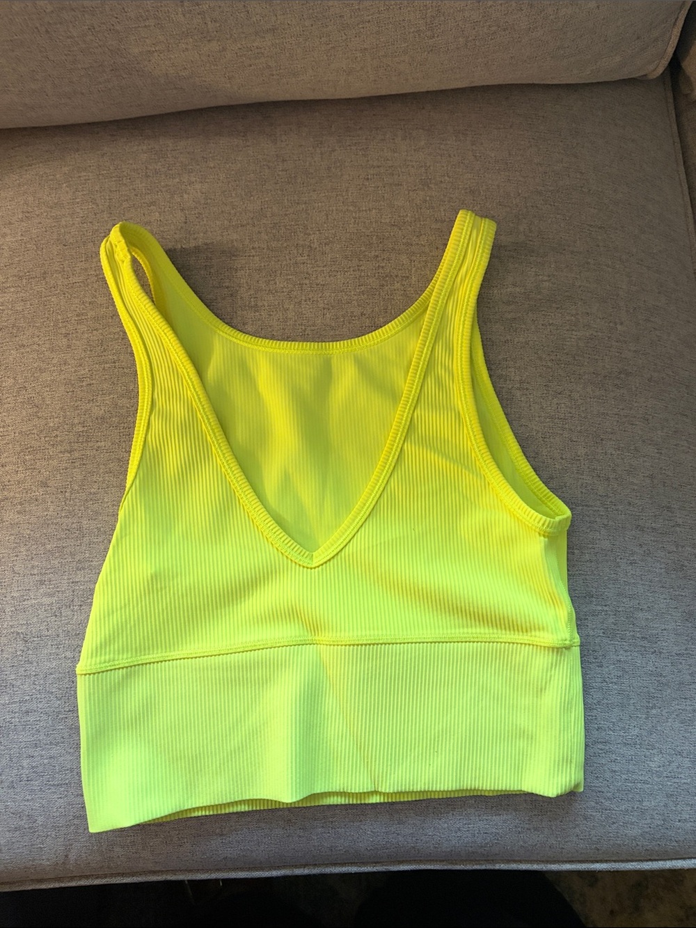 Lululemon Power Pivot Ribbed Tank Top
Electric Lemon - Picture 3 of 5